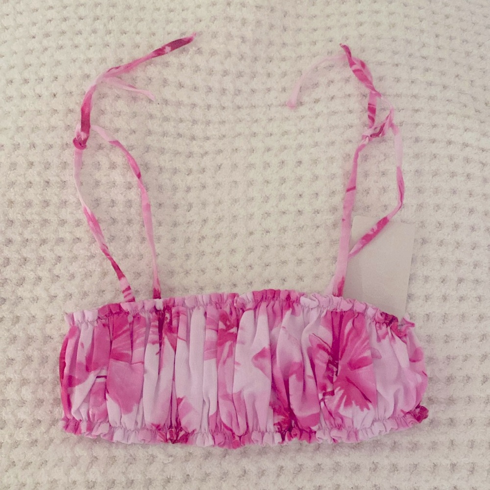 Anthropologie Pink Bralette